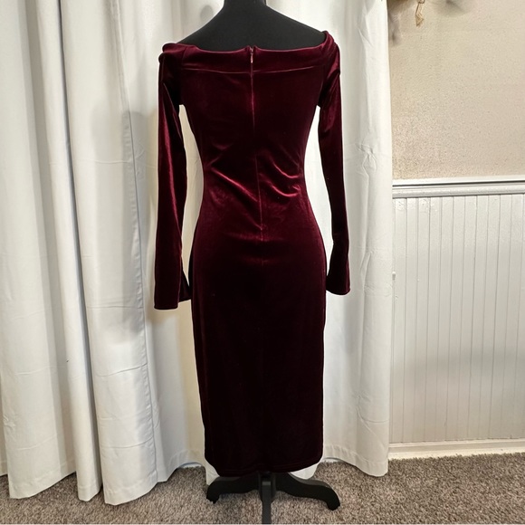 Red Velvet Dress - Picture 1 of 4
